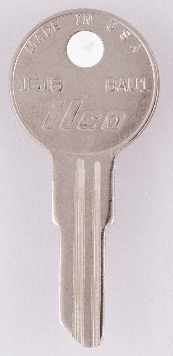 <C> BAUER KEY BLANK           1618-BAU1