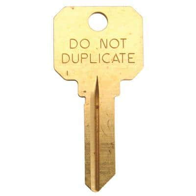 SC1-DO NOT DUP KEY BLANK
