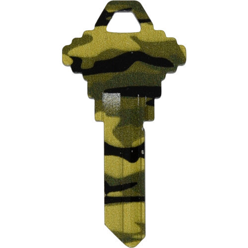 <S> <C> CAMOFLAGE SC1 KEY BLANWACKEY #66 (SC1) PAINTED