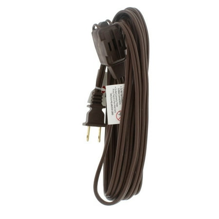 <R> 12' 16/2 BRN EXT CORD-CUBEETL OR UL APPROVED