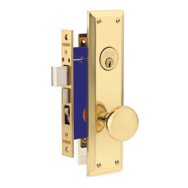 2-1/2"R/H PB MORT ENTRY LOCKSERIGHT HAND MORT ENTRY LOCKSET