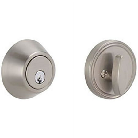 ADJ SN SGL/CYL DEADBOLT KA4 VPJD60V619 16-068 SATIN NICKEL