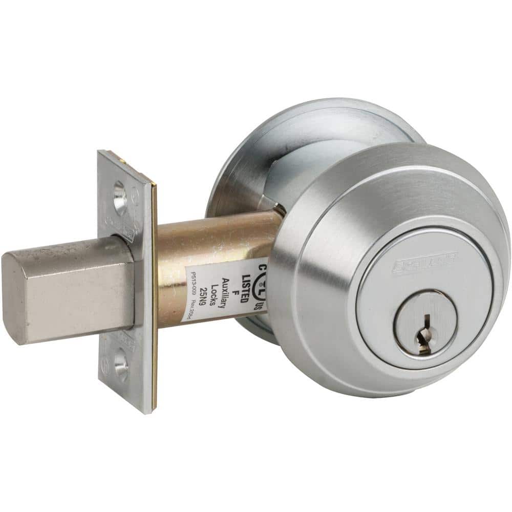B662P626 D/C DEADBOLT-2 3/8"BSB662P 626 12-630