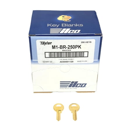250PK M1 MASTER KEY BLANKS