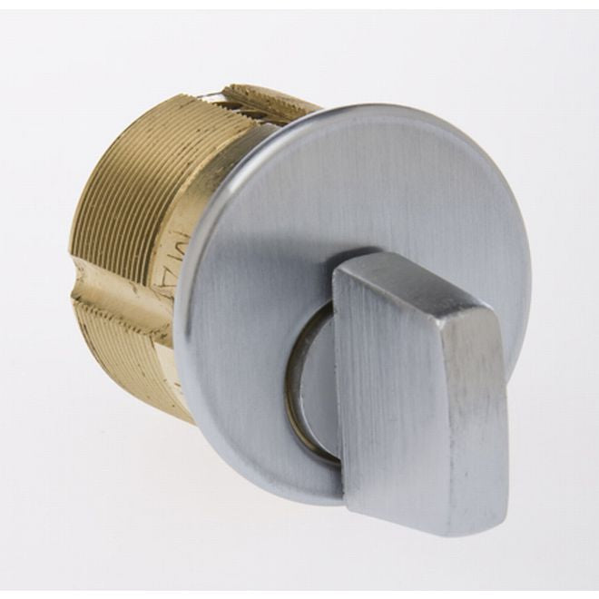 1" SATIN CHROME ALUM TURN KNOB