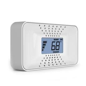CARBON MONOXIDE ALARM W/TEMP  DIGITAL DISPLAY  10-YR BATTERY