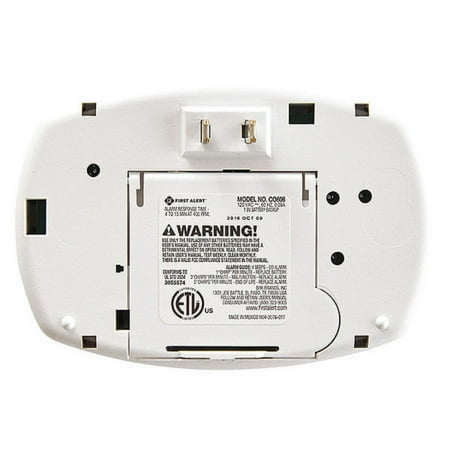 PLUG IN CARB MONO W/ 9V BACKUP