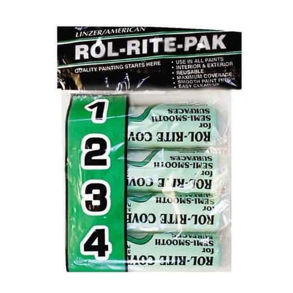 <C> 4 PK 9" ROLLER COV
