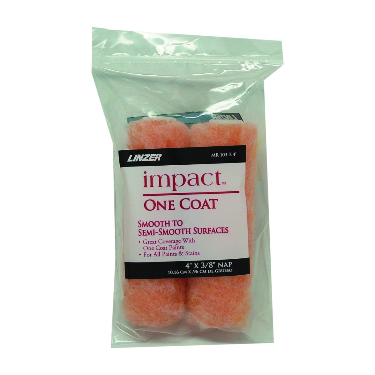4" 3/8" NAP KNIT POLY ROLLER  2 PACK