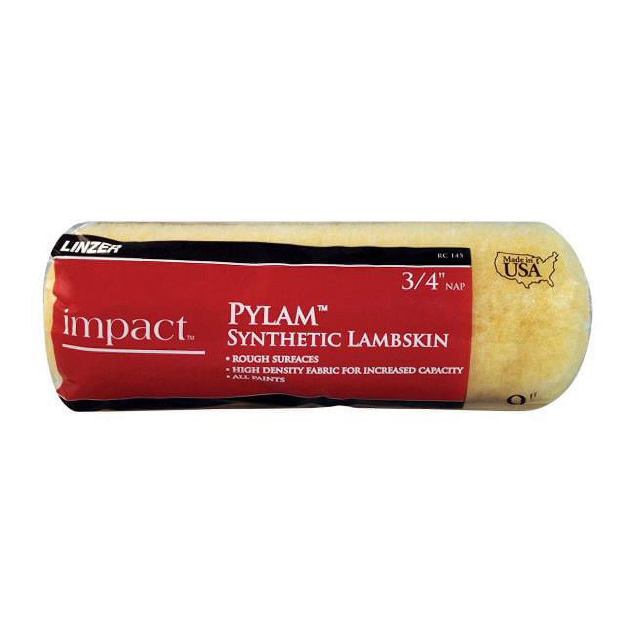 9 IN. IMPACT PYLAM SYNTHETIC  LAMBSKIN PAINT COVER  3/4 NAP