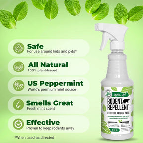 15 OZ. MIGHTY MINT PEPPERMINT OIL RODENT REPELLENT SPRAY