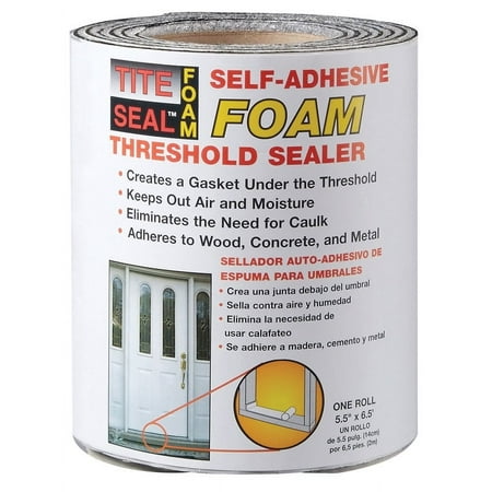 <S> <C> 5.5"x6.5'FOAM THRESH SSELF ADHESIVE ROLL
