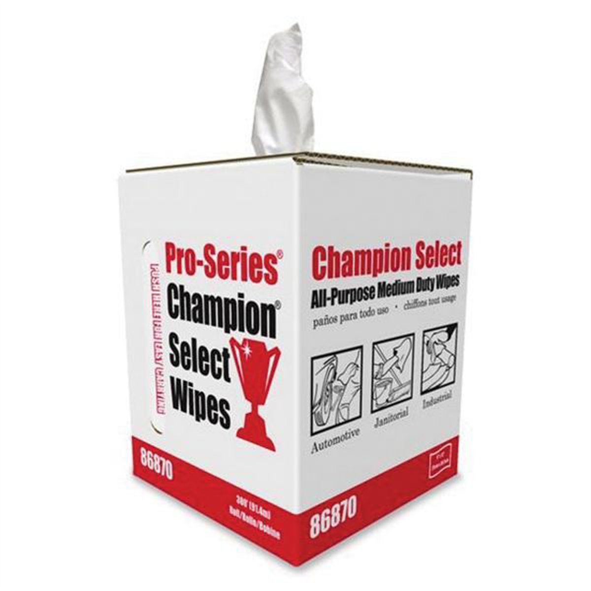 <S> <C> 9"X12"300 ROLL BOX    1200 WIPES