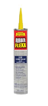 10oz RUBBER FLEXX CLEAR SEALANCLEAR SEALANT