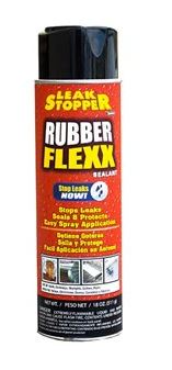 18oz BLK.RUBBER FLEX SPRAY PATSPRAY PATCH BLACK