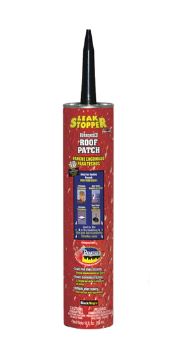 10oz ROOF PATCH 10YR LEAK STOPLEAK STOPPER BLACK RUBBERIZED