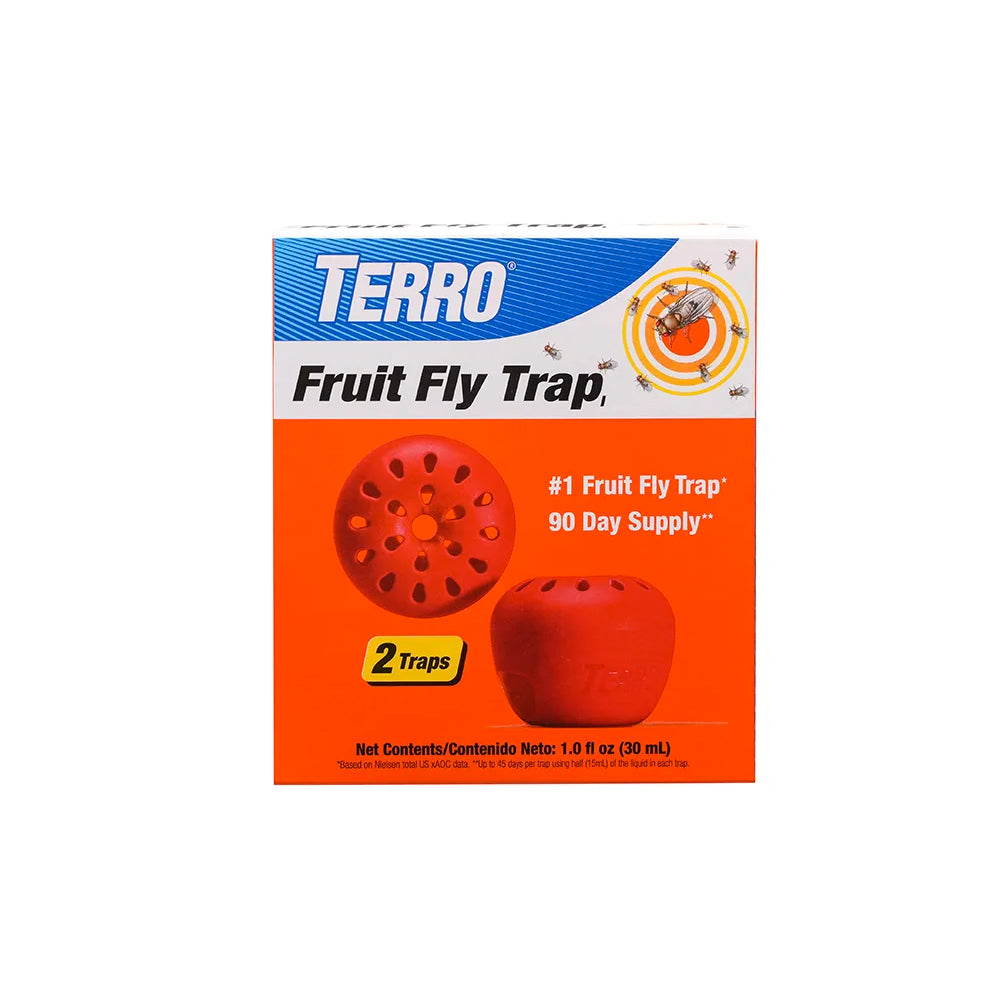 TERRO FRUIT FLY TRAP -        2 PACK
