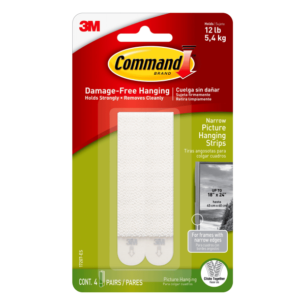 COMMAND NARROW PICTURE HANGERS