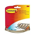 <C> COMMAND SATIN/NCKL SOAP DI1 SOAP DISH  2 STRIPS