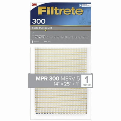 14"X25"X1" BASIC DUST/LINT FLT