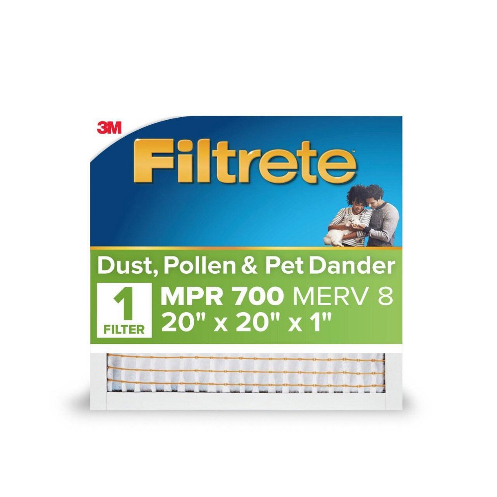 20x20x1 FILTRETE MERV8 FILTER DUST  POLLEN  & PET DANDER