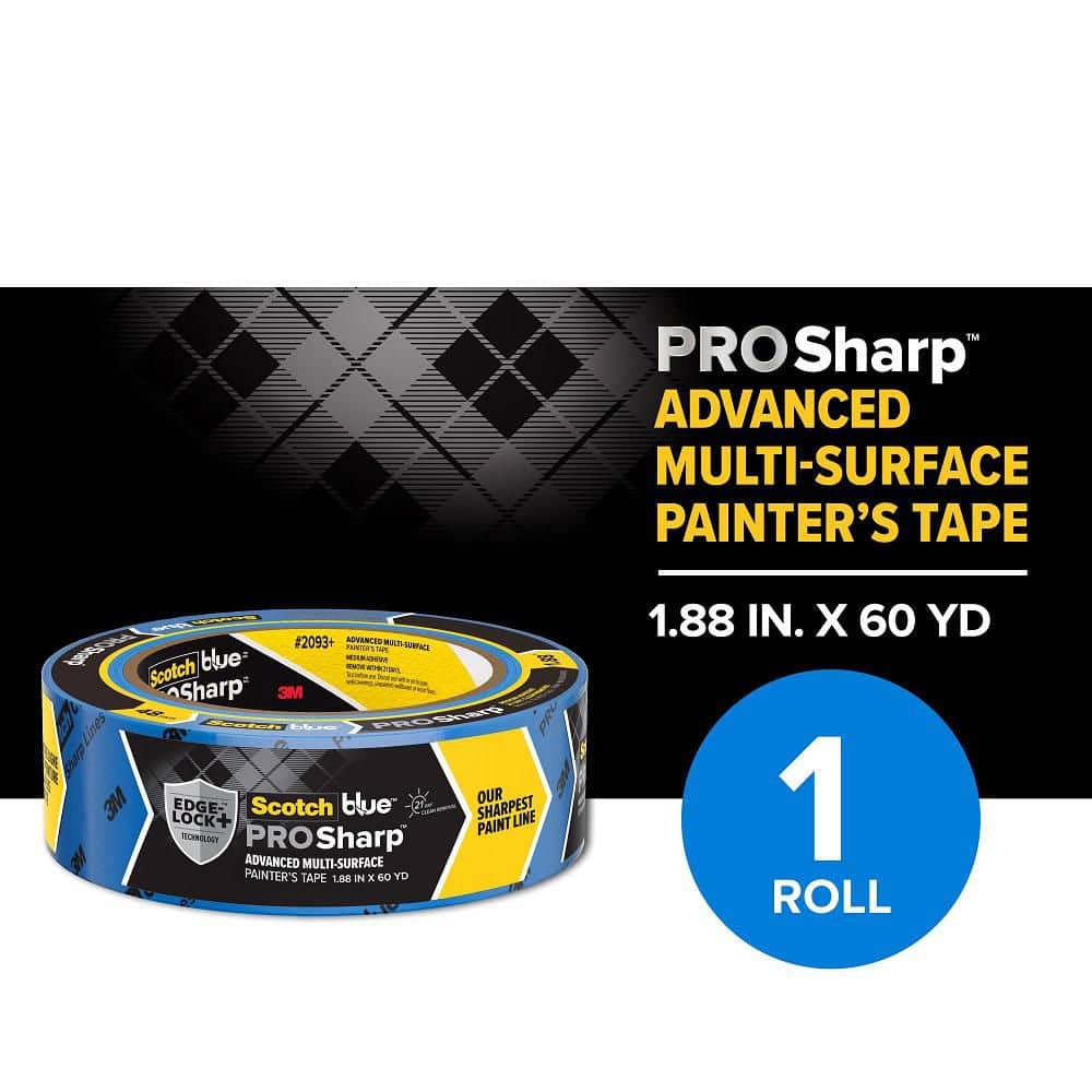 SCOTCHBLUE SHARP LINES        PAINTERS TAPE  1.88 IN X 60 YD