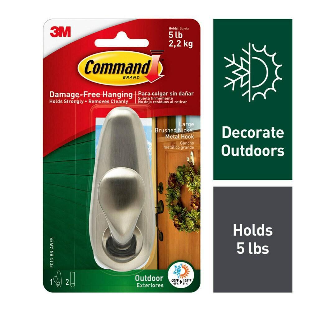 <S> <C> COMMAND LG METAL HOOK DAMAGE FREE HOLDS UP TO 5LBS