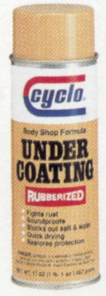 <S> <C> RUBBERIZED UNDERCOAT  16oz
