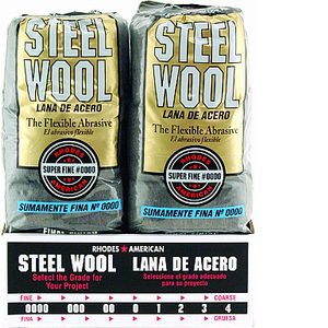 STEEL WOOL #0000  16 PAD BAG