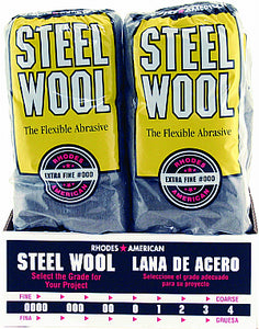 STEEL WOOL #000  16 PAD BAG