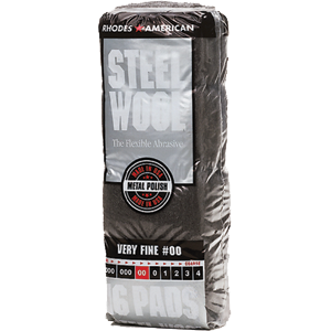 STEEL WOOL #00  16 PAD BAGF