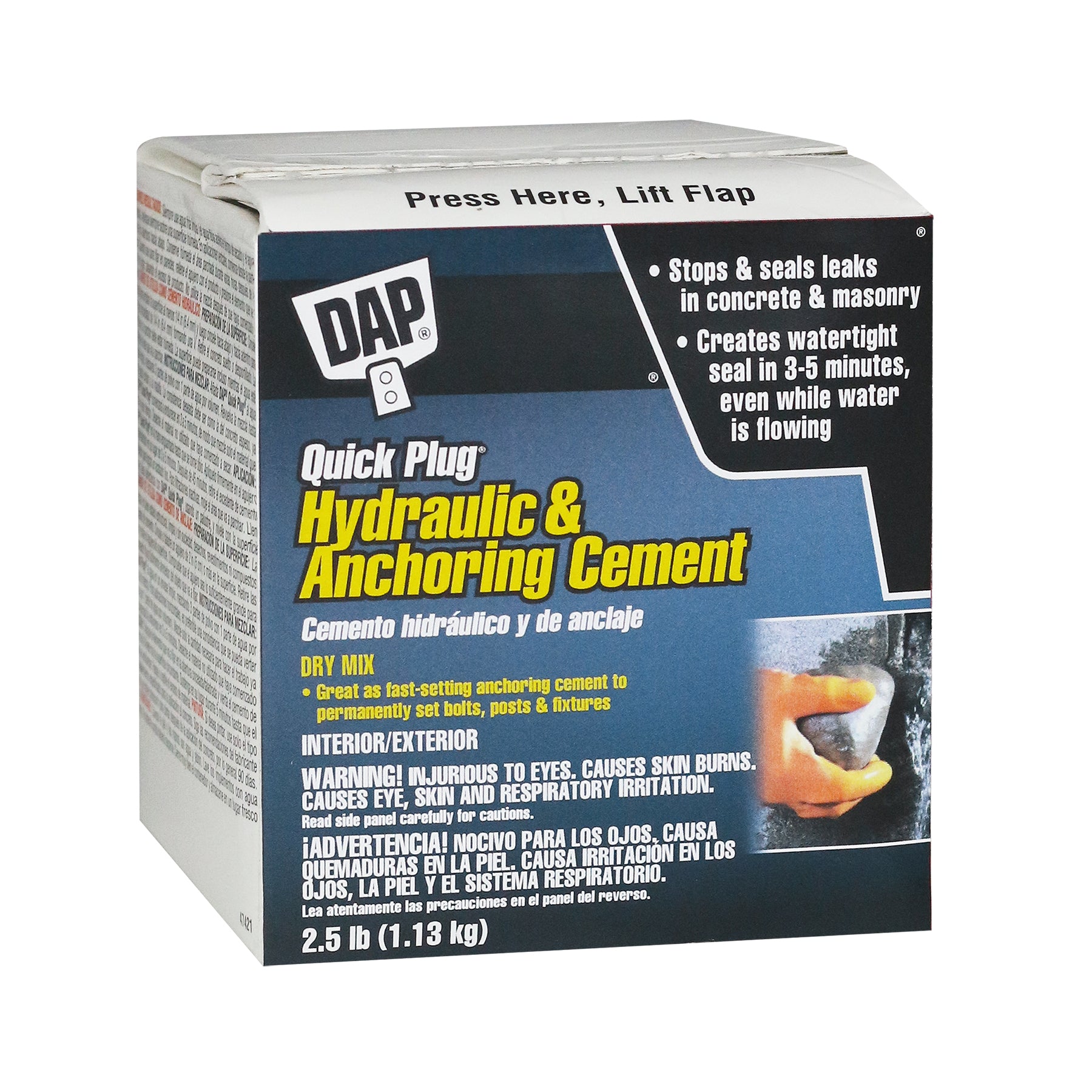 QUARTS QUICK PLUG 2.5LB