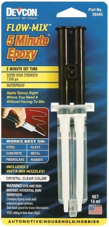 DEVCON FLOW-MIX 5-MINUTE      EPOXY - 14 ML