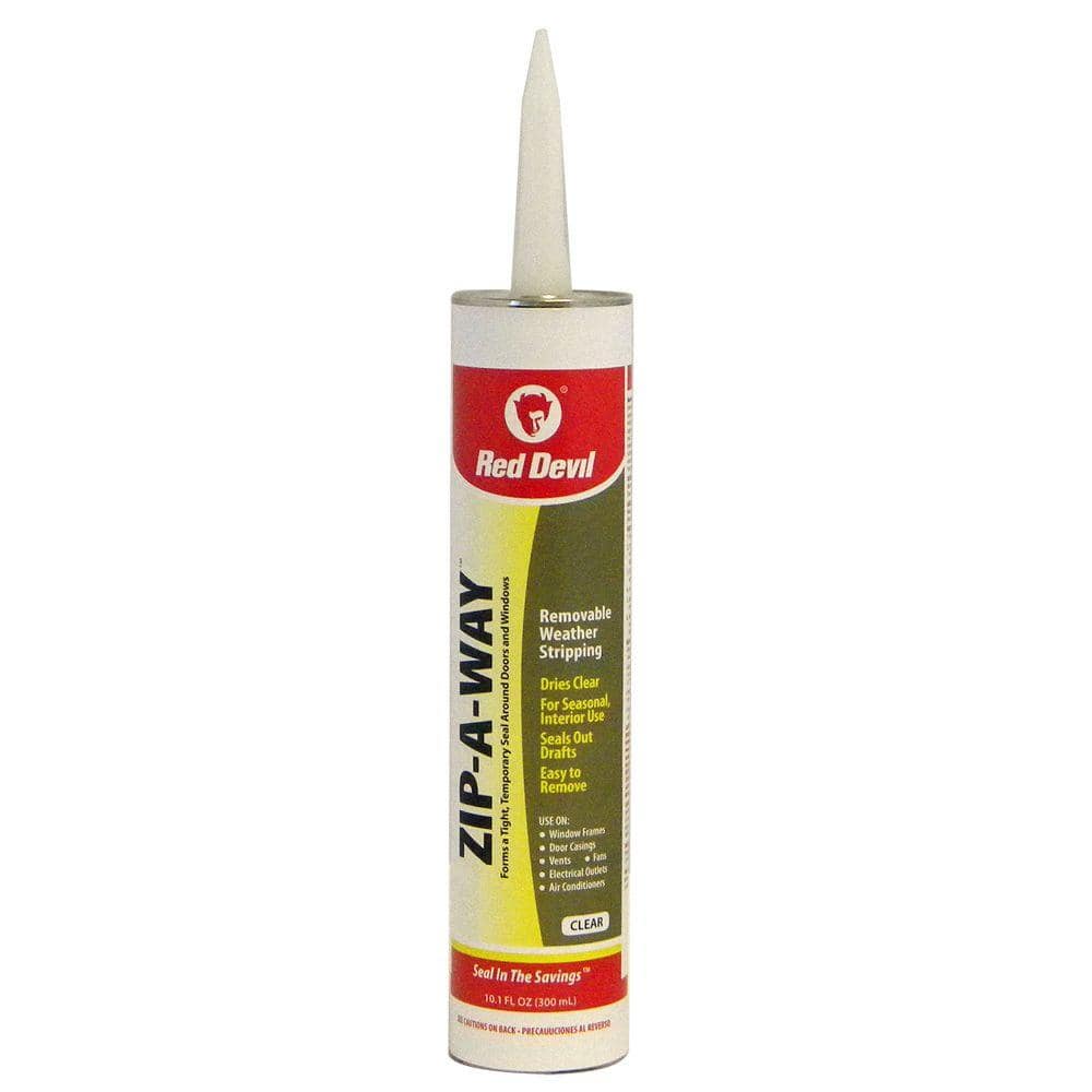 ZIP-A-WAY REMOVABLE CAULK     10.1 FL. OZ. CARTRIDGE