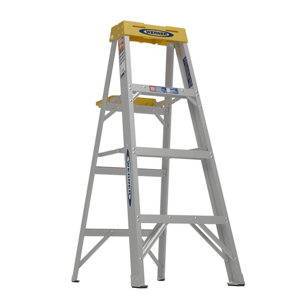 4'AL STEP LADDER #300 CAPACITY