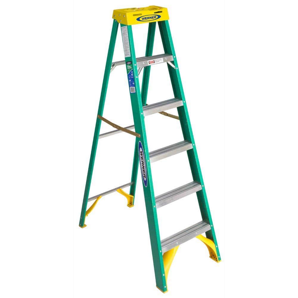 6'FG STEP LADDER #225 CAPACITY