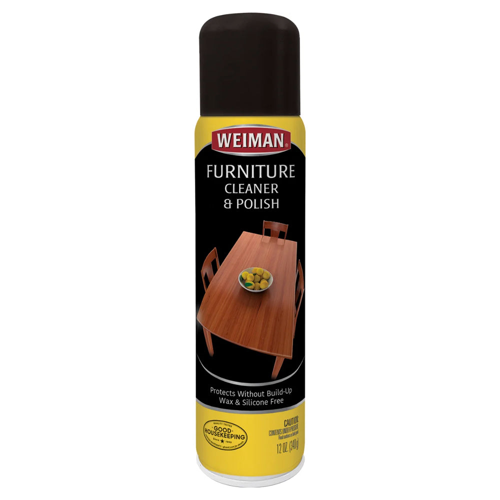 <F> 12 OZ. WEIMAN WOOD FURNITUCLEANER & POLISH  LEMON OIL