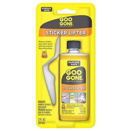 2OZ GOO GONE TAPE & STICKER