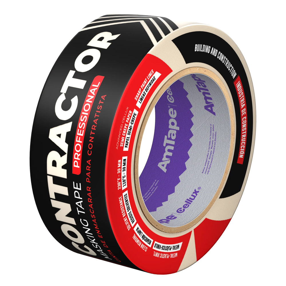 1.88” X 60 YD WHITE OUTDOOR CONTRACTOR MASKING TAPE