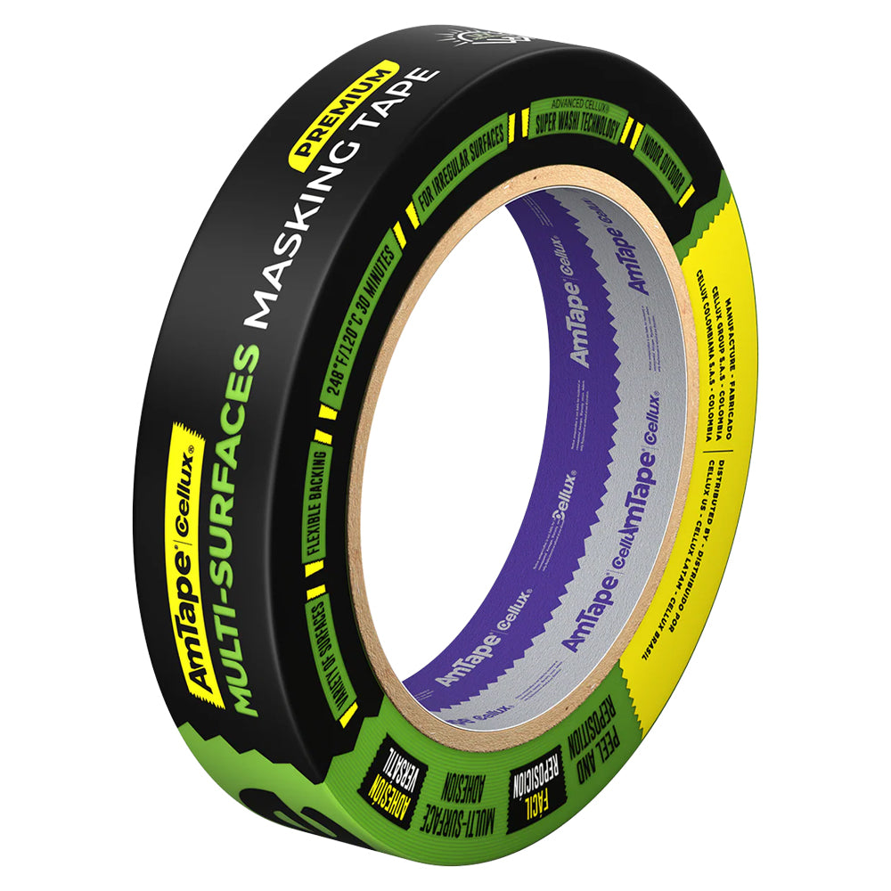 0.94” X 60 YD LIGHT GREEN MULTI-SURFACE MASKING TAPE