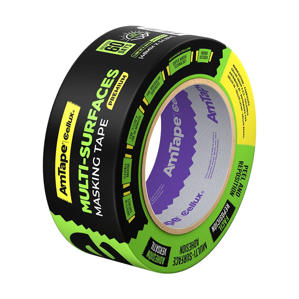 2"X60yd PREMIUM MULTI SURFACE GREEN MASKING TAPE