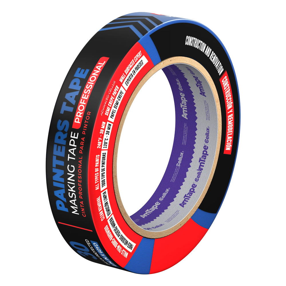 0.94” X 60 YD BLUE PAINTER’S MASKING TAPE, OUTDOOR
