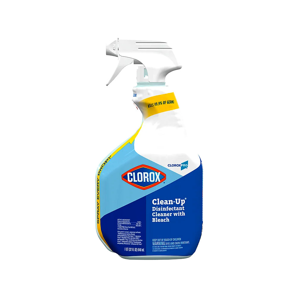CLOROX CLEAN-UP DISINFECTANT  CLEANER WITH BLEACH  32 FL OZ.