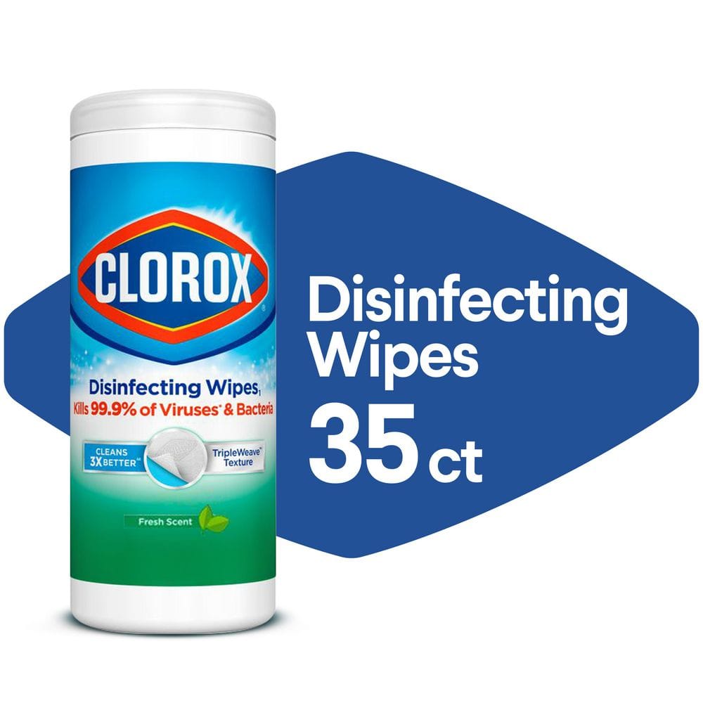 CLOROX DISINFECTING WIPES 35CT8.22# PER CASE OF 12