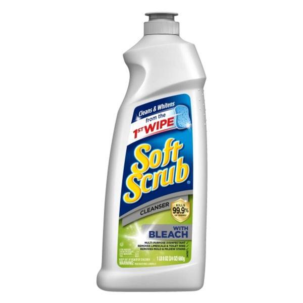 SOFT SCRUB 24oz W/BLEACH      13.12# PER CASE