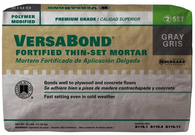 25# VERSABOND GRAY            27# 1 PER CASE