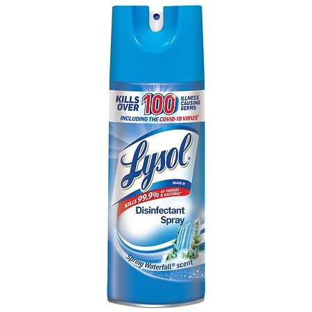 12OZ. SPRNG WATER LYSOL SPRAY 12.88#CS AEROSOL