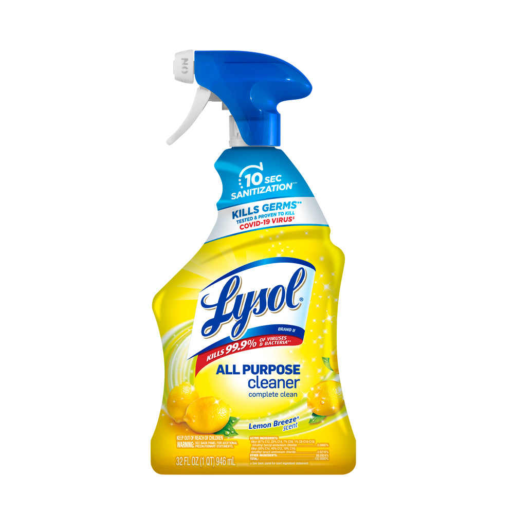 <F> LYSOL ALL PURPOSE CLEANER TRIGGER  LEMON BREEZE  32 OZ.