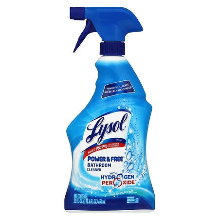 22OZ POWER & FREE BATHROOM    CLEANER