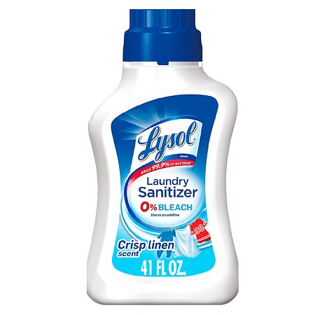 41oz LYSOL LAUNDRY SANITIZER  O% BLEACH